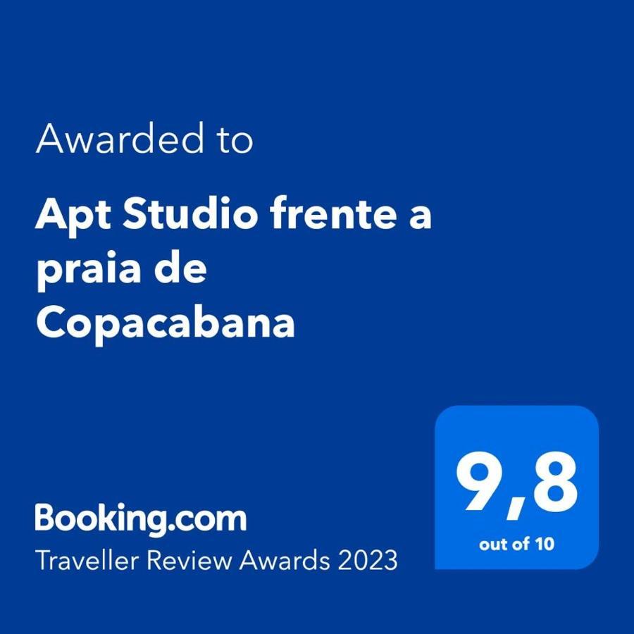 Apt Studio Frente A Praia De Copacabana Rio de Janeiro Exteriér fotografie
